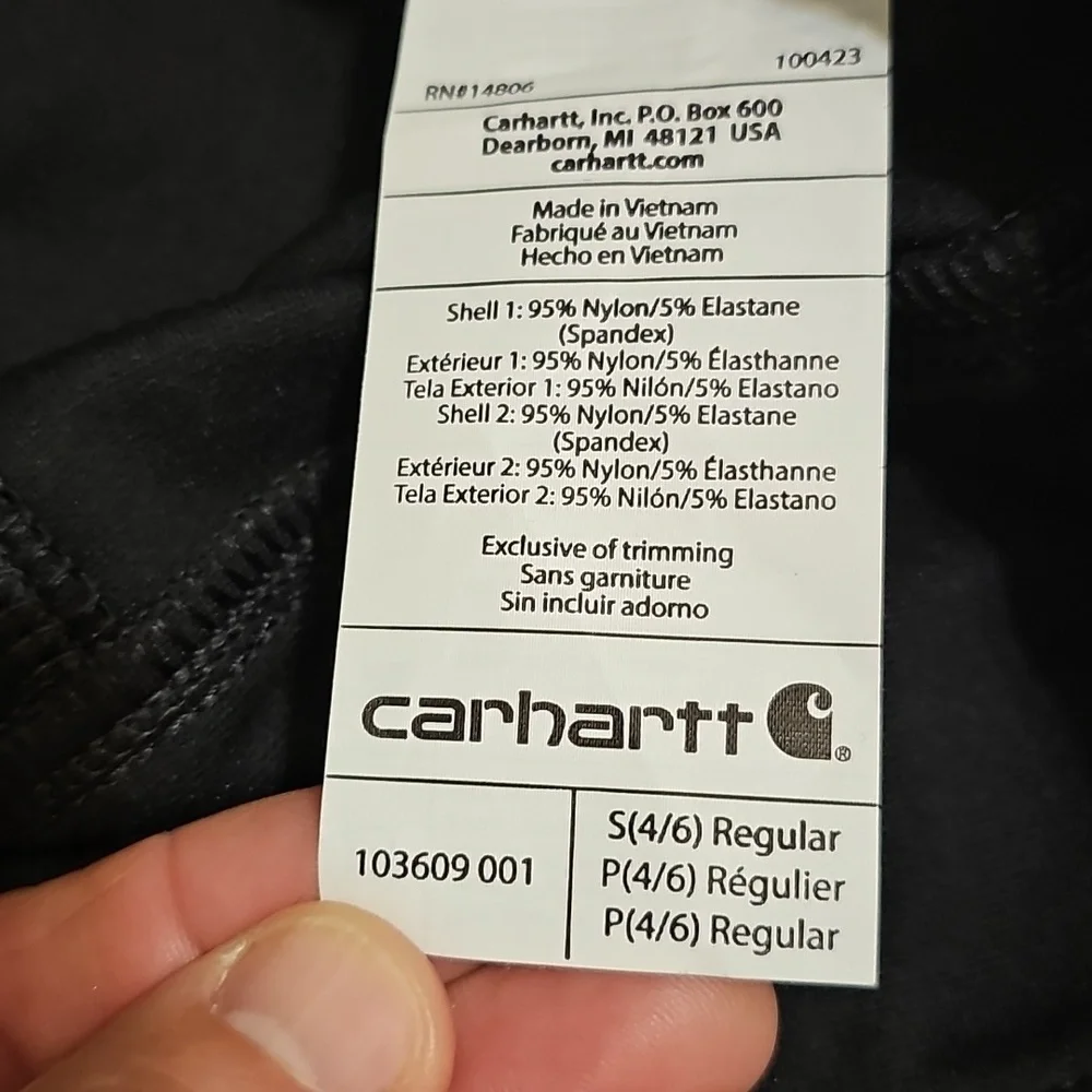 Women's Carhartt Black Leggings NWT - Picture 7 of 9